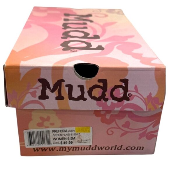 Mudd Women's Preform Plaid Flat Natural Size 9.5 NIB - Picture 8 of 9